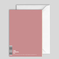 Greeting Card Red Pineapple